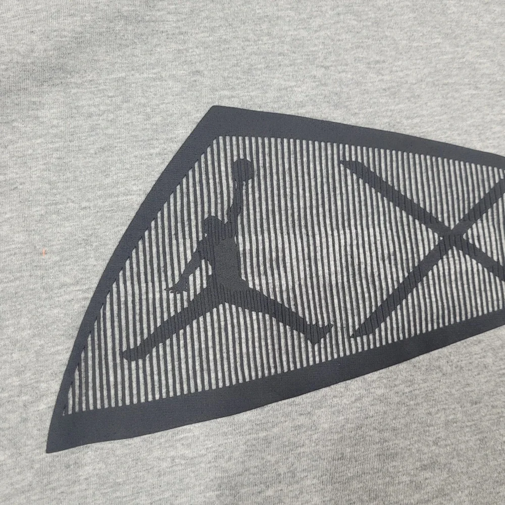 Vintage Air Jordan Sleeveless Shirt Men XL Gray Air Jordan XV 15 Graphic T-Shirt
